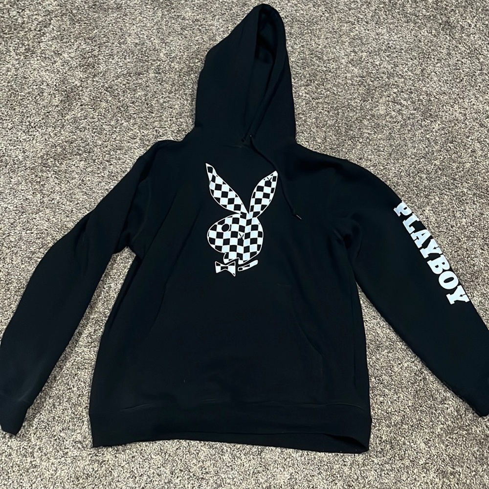 Playboy Black hoodie Medium